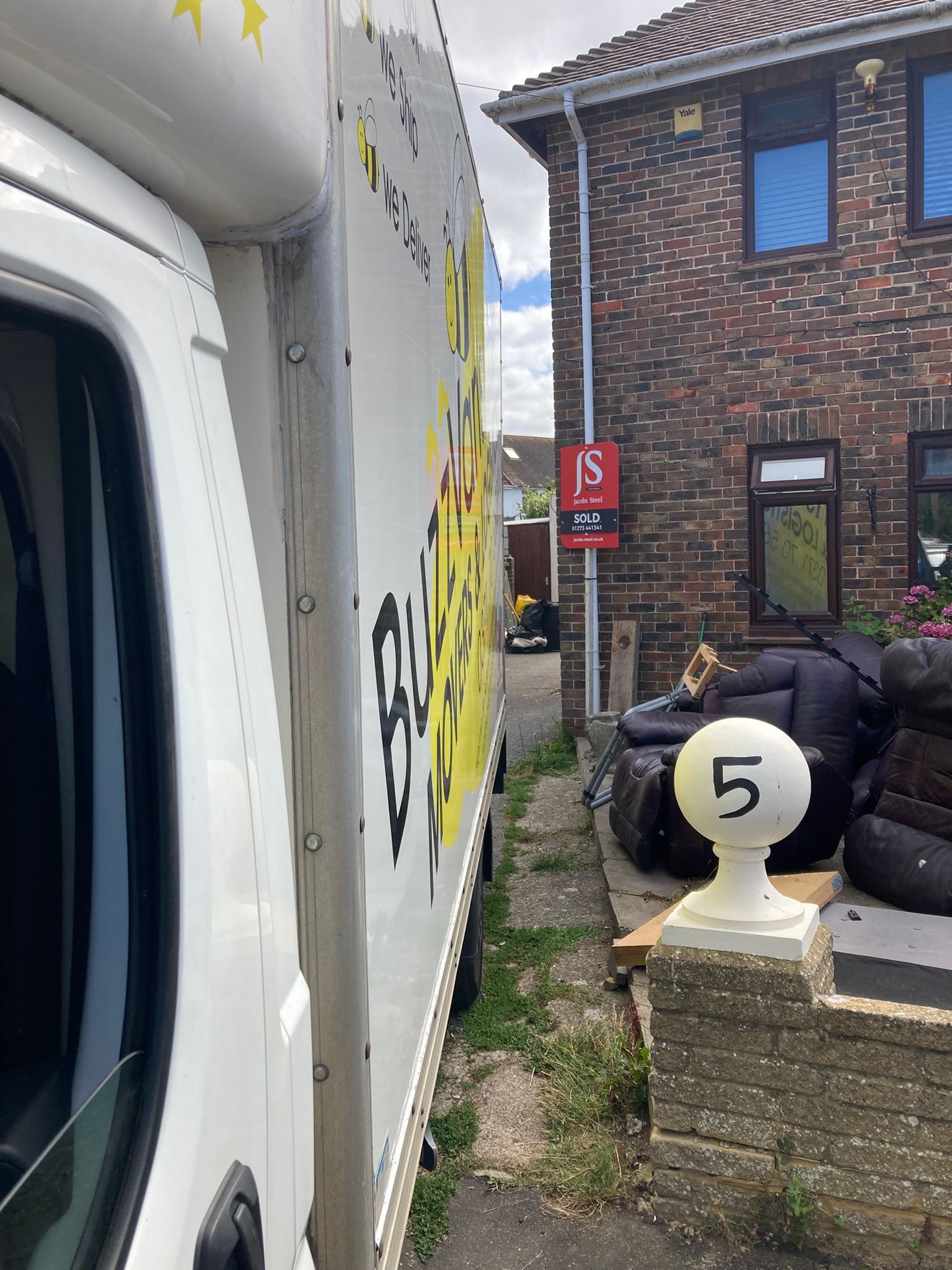 Buzz Vans removal job