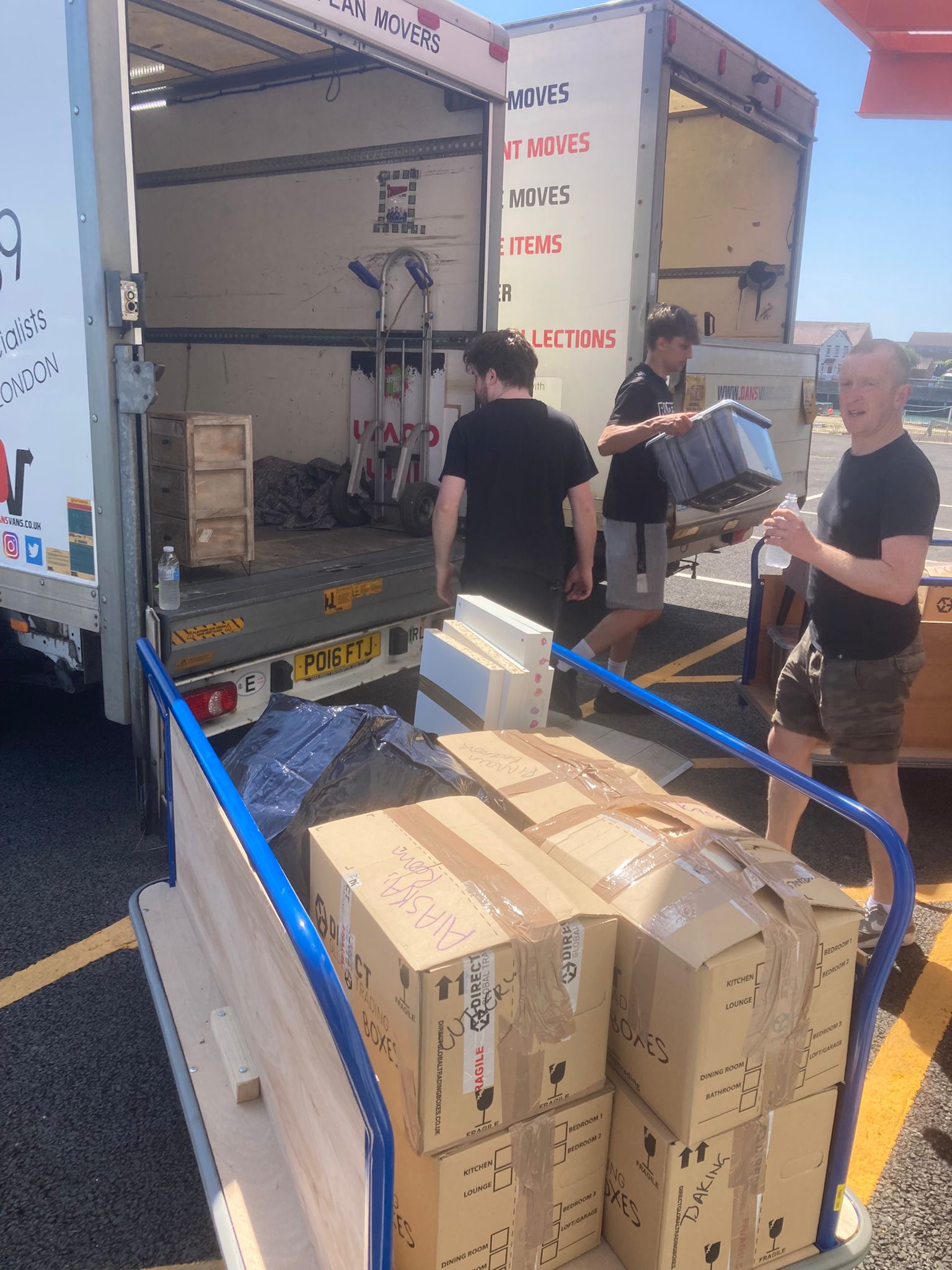 Buzz Vans removal job