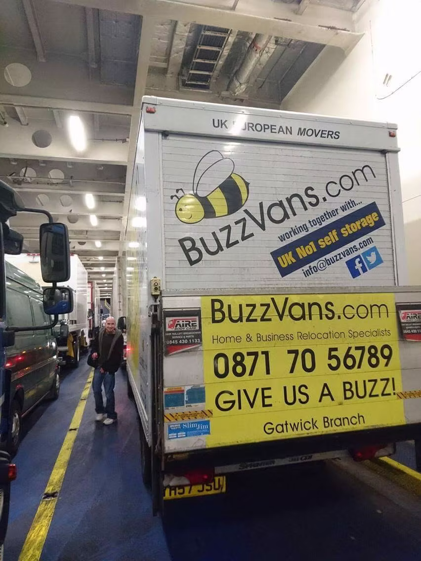 Buzz Vans removal job