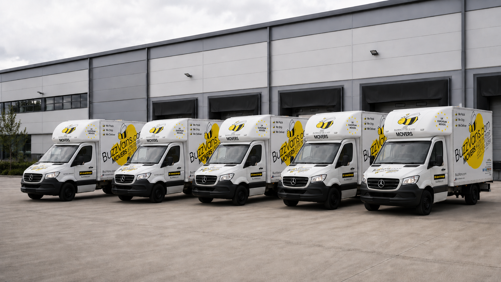 Buzz Vans secure storage service